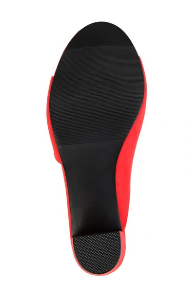 JOURNEE COLLECTION JOURNEE COLLECTION ALLEA BLOCK HEEL MULE 