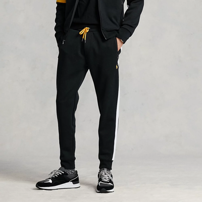 Shop Ralph Lauren Double-knit Jogger Pant In Polo Black Multi