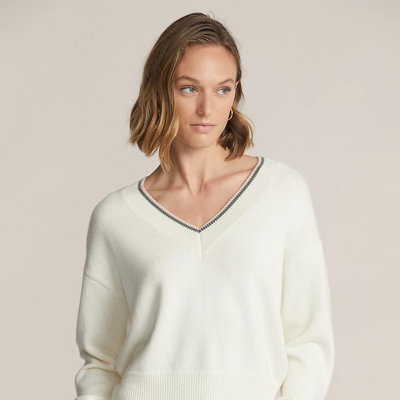 Women's Cream RLX Golf Sweaters