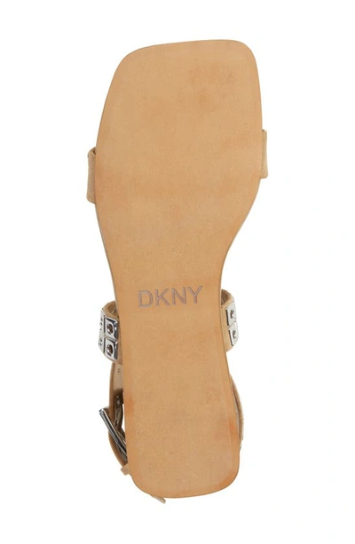 Shop Dkny Arina Slingback Sandal In Taupe