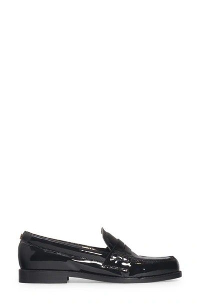 Shop Golden Goose Jerry Patent Penny Loafer In Black