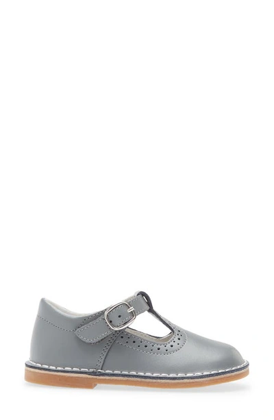 L'amour Frances T-strap Shoe In Gray