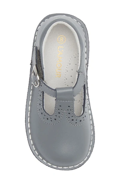 Shop L'amour Frances T-strap Shoe In Gray