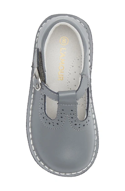 L'amour Frances T-strap Shoe In Gray