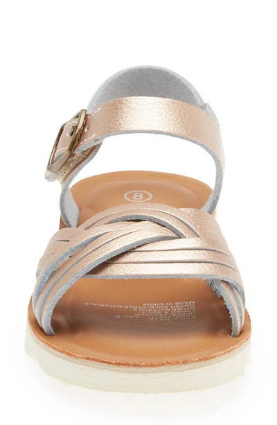 Shop L'amour Athena Sandal In Rose Gold