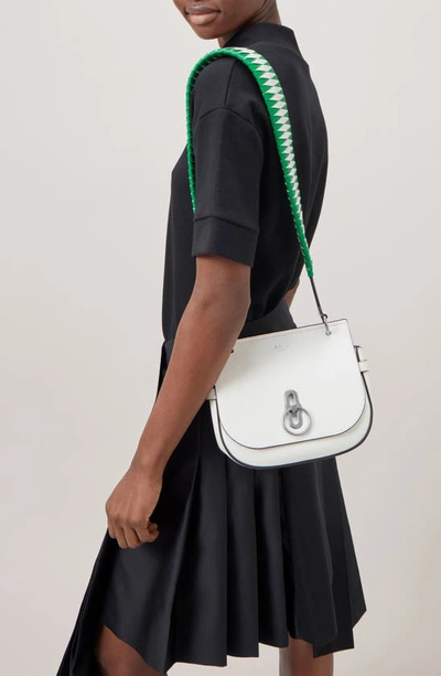 Mulberry Small Amberley Leather Saddle Bag In White | ModeSens