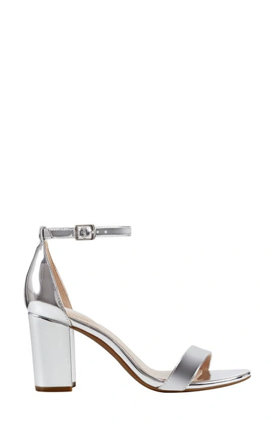 Shop Bandolino Armory Ankle Strap Sandal In Sil04