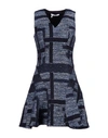 Derek Lam Short Dress In Blue