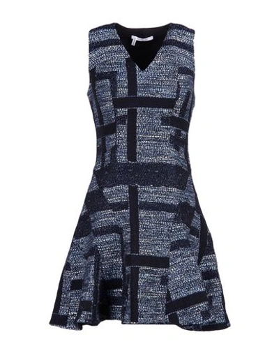 Derek Lam Short Dress In Blue