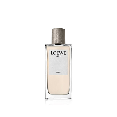 【欧洲直购】Loewe罗意威「001男士」香水50/100ml  木质花香调 事后清晨情侣香水 清新持久