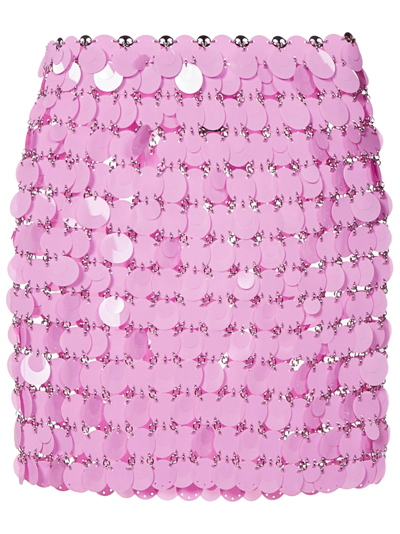 Shop Paco Rabanne Skirts Pink