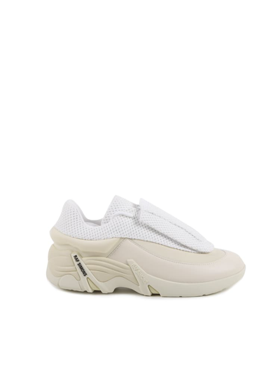 Shop Raf Simons Antei Low Sneakers In White