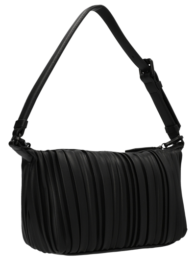 Shop Karl Lagerfeld K/kushion Shoulder Bag In Black