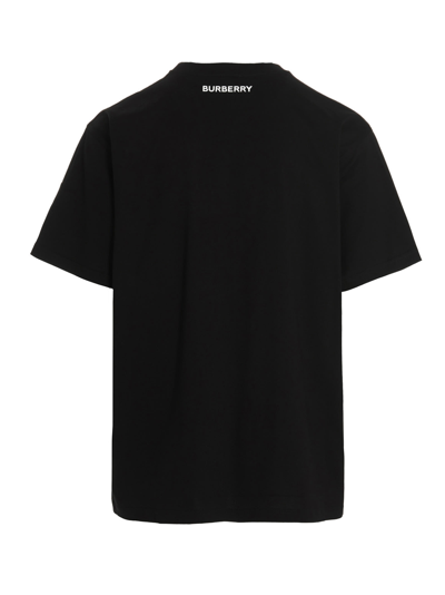 Shop Burberry Jupe T-shirt In Black