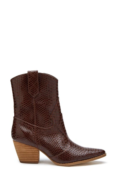 Shop Coconuts By Matisse Bambi Western Boot In Brown Snk
