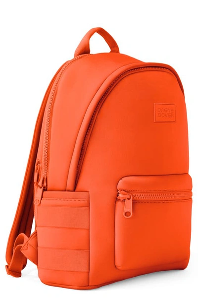 Shop Dagne Dover Dakota Large Neoprene Backpack In Goji