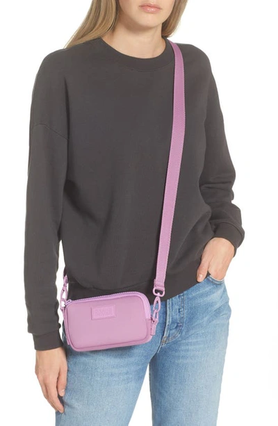 Shop Dagne Dover Mara Phone Sling Crossbody Bag In Violet