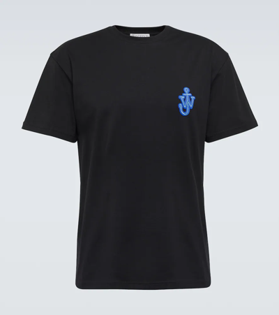 Shop Jw Anderson Cotton T-shirt In Black