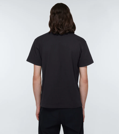 Shop Jw Anderson Cotton T-shirt In Black