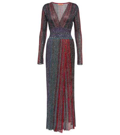 亮片金属丝加长连衣裙