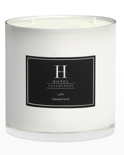 Shop Hotel Collection 55 Oz. Deluxe Black Velvet Candle - White
