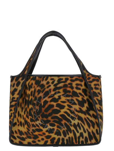 Shop Stella Mccartney Leopard-print Bag In Multicolor