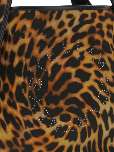 Shop Stella Mccartney Leopard-print Bag In Multicolor