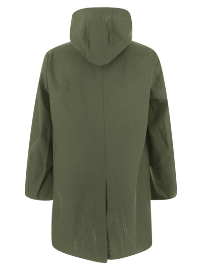 Shop Mackintosh Chryston Short Coat In Green