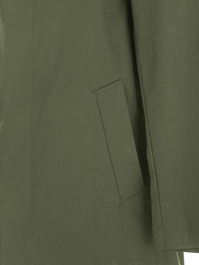 Shop Mackintosh Chryston Short Coat In Green
