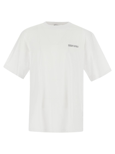 Shop Marcelo Burlon County Of Milan Tempera Cross T-shirt In White