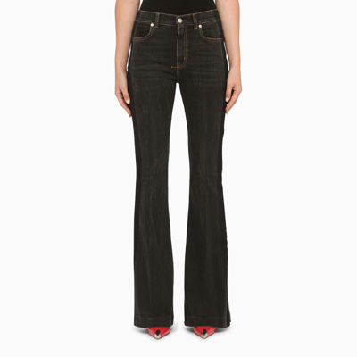 Shop Alexander Mcqueen | Slim Black Bell-bottom Jeans