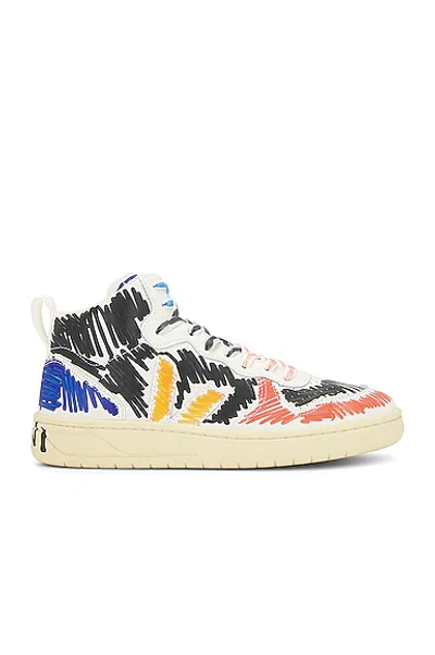 Shop Marni X Veja High Top Sneakers In Black