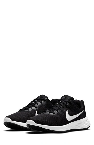 Nike Men's Revolution 6 Next Nature Running Trainers From Finish Line In  Black/white/iron Grey | ModeSens