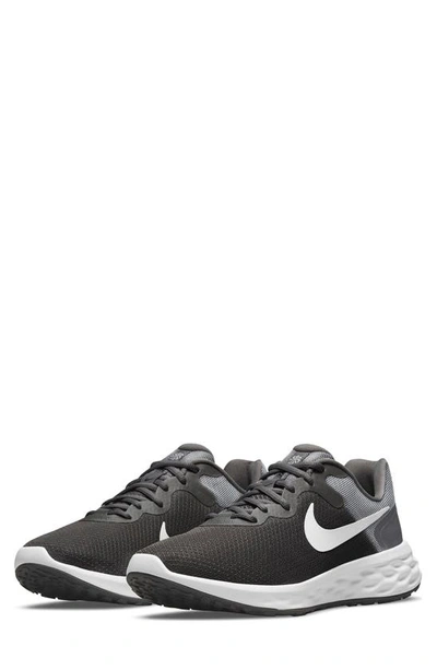 Shop Nike Revolution 6 Next Nature Road Running Shoe In Iron Grey/ White/ Smoke Grey