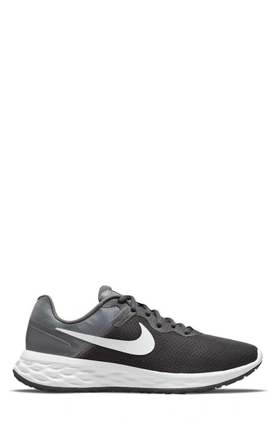 Shop Nike Revolution 6 Next Nature Road Running Shoe In Iron Grey/ White/ Smoke Grey