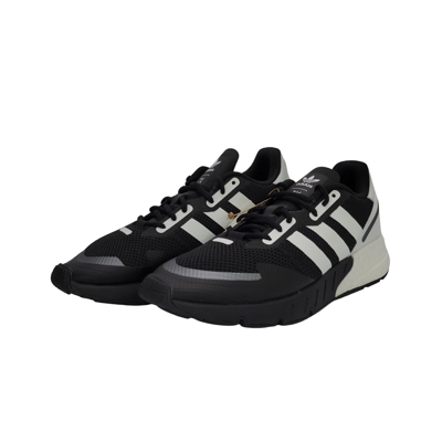 Pre-owned Adidas Originals Zx1k Boost Sneakers Athletic Black/white Multi  Size Fx6515 | ModeSens