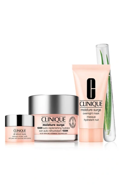 Shop Clinique Hydrate & Glow Skin Care Set Usd $63.50 Value