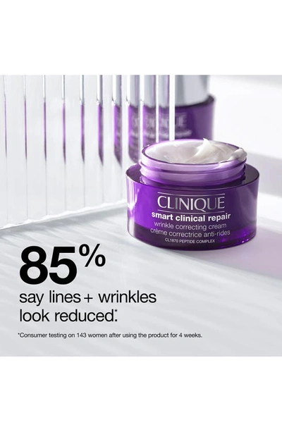 Shop Clinique Smart Clinical Repair Wrinkle Correcting Rich Face Cream, 1.7 oz In All Skin Types