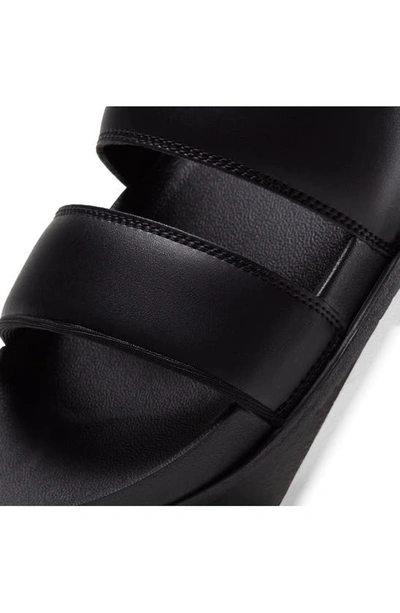 Shop Nike Offcourt Duo Strap Slide Sandal In 001 Black/white
