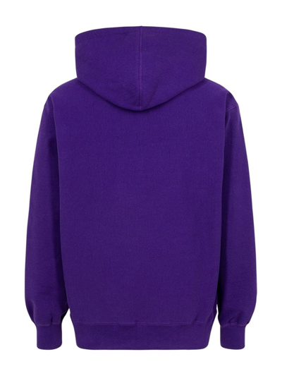 Shop Supreme Lace Logo Hoodie In Purple