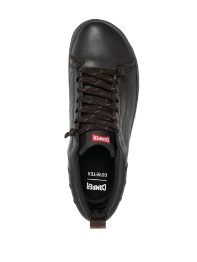 Camper Low-top Lace-up Sneakers In Brown