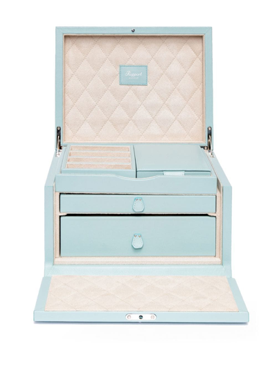 Rapport Aura Large Jewellery Box In Blau