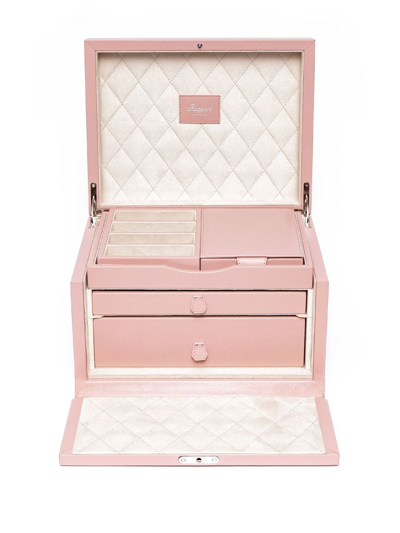 Rapport Aura Large Jewellery Box In Rosa