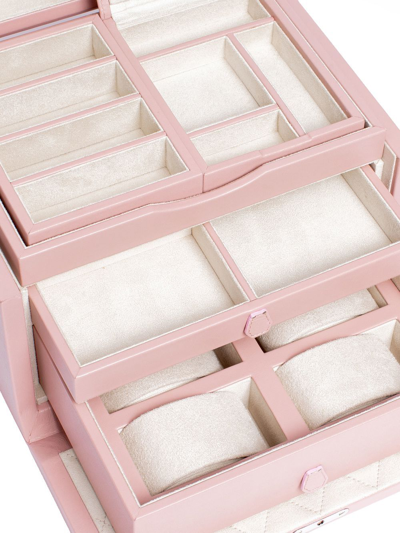 Rapport Aura Large Jewellery Box In Rosa