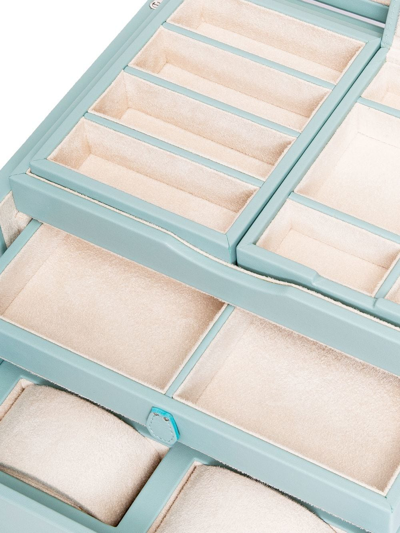 Rapport Aura Large Jewellery Box In Blau