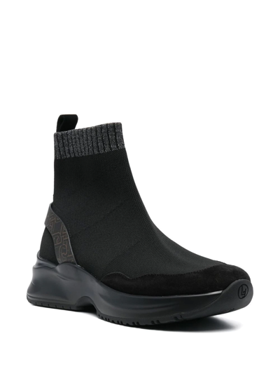 Liu •jo Lily High-top Sock Sneakers In Schwarz