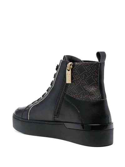 Liu •jo Silvia 68 High-top Sneakers In Schwarz