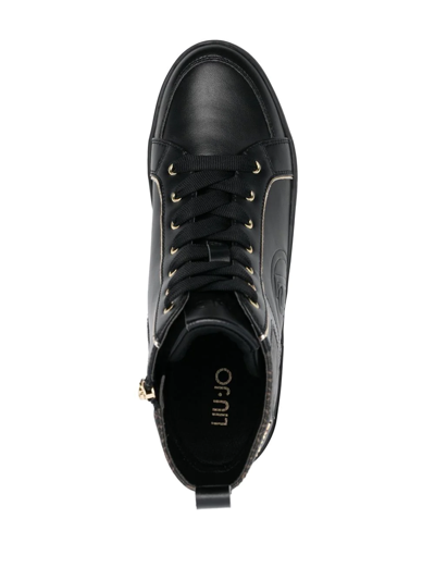 Liu •jo Silvia 68 High-top Sneakers In Schwarz