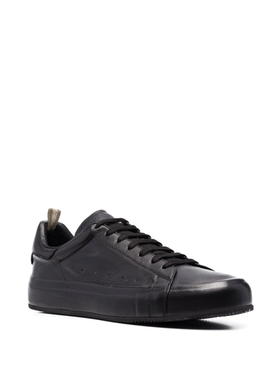 Officine Creative Round Toe Low-top Casual Shoes In Black