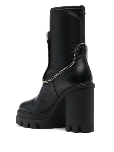 Shop Giuseppe Zanotti Cubalibre Ankle-length 110mm Boots In Schwarz